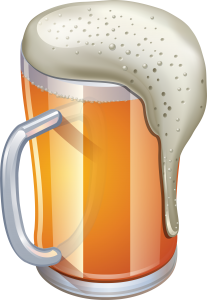 pint beer PNG image-2383